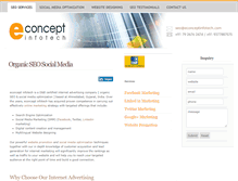 Tablet Screenshot of econceptinfotech.com